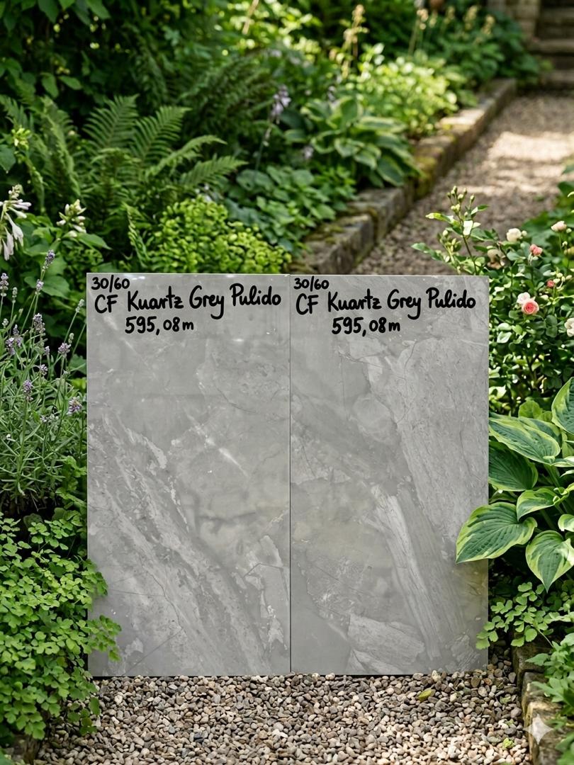 Carrelage mural CF Kuartz Grey Pulido