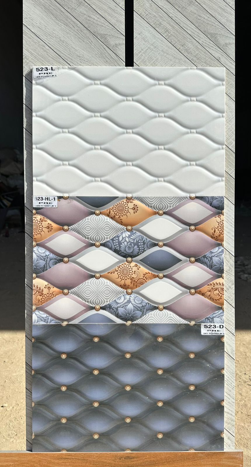 Série 1121 – Carreau mural décoratif 3D