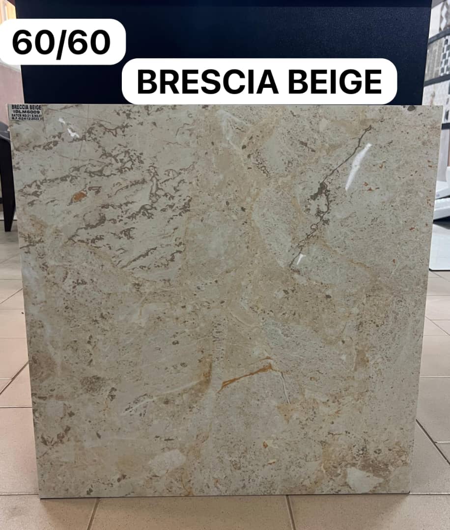 Brescia Beige – Carreau effet pierre beige