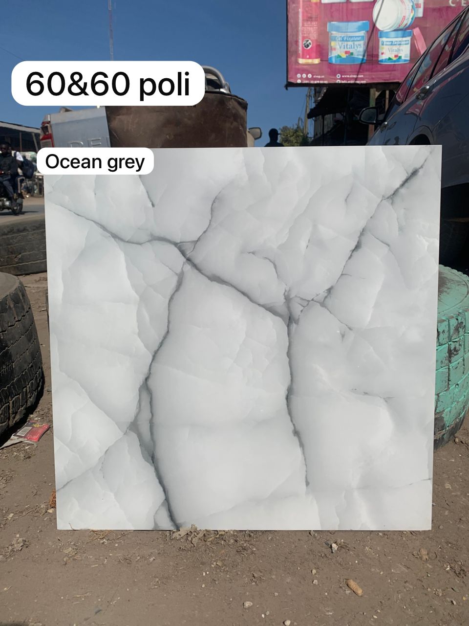 Ocean Grey – Carreau décoratif