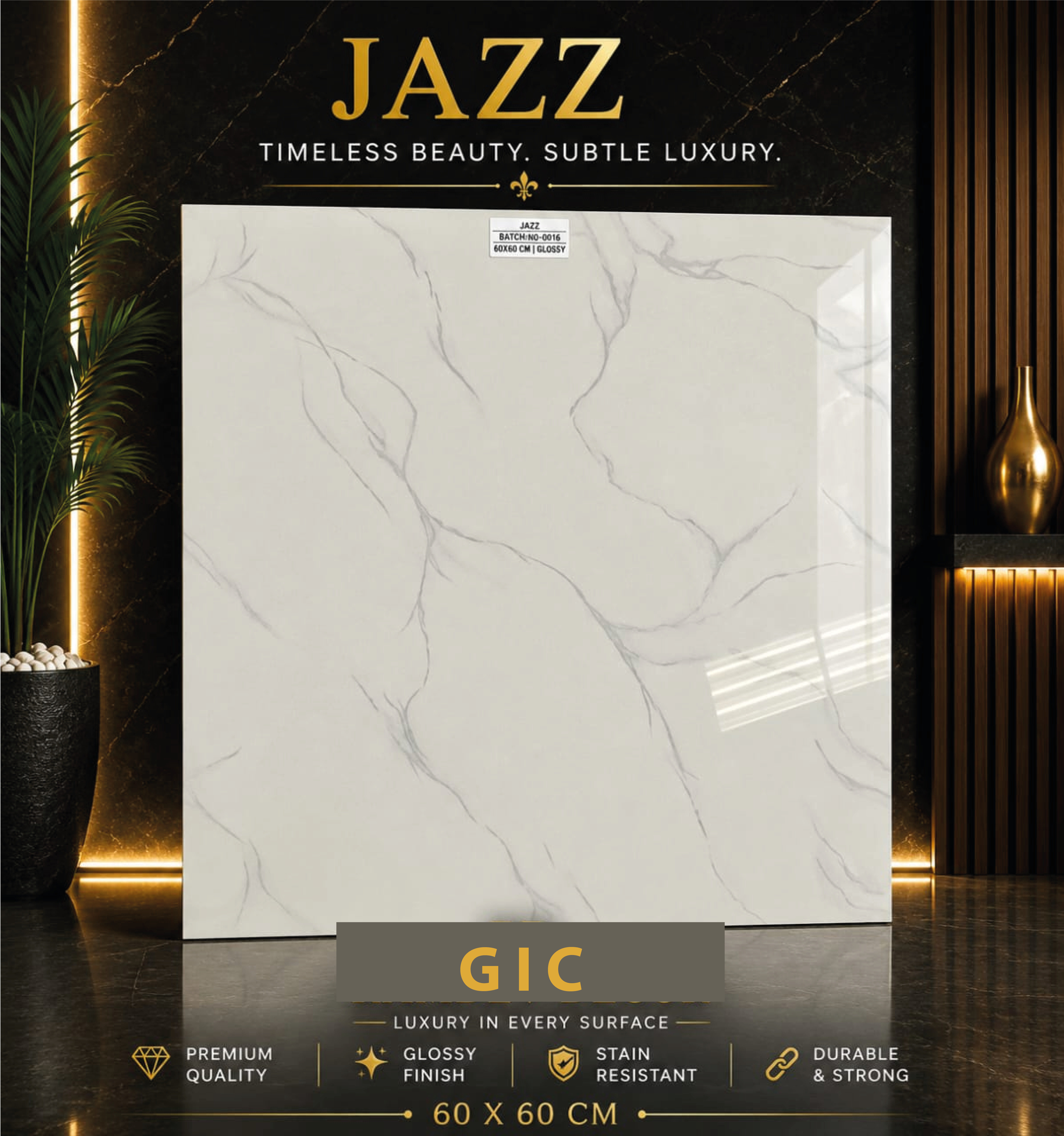 Jazz – Carreau décoratif